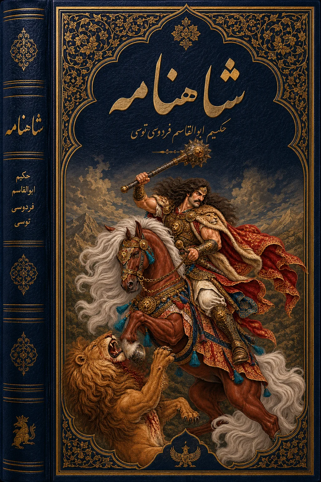 جلد شاهنامه فردوسی